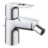 GROHE - BauLoop bateria bidetowa stojąca 1-uchwytowa 1-otworowa 1/2″, zasięg wylewki: 117 mm wysokość 127 mm chrom Longlife głowica ceramiczna 28 mm, StarLight chrom, EcoJoy perlator  